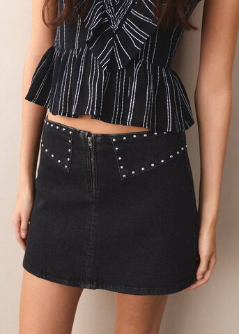 MANGO TEEN Skirt 'Festi' in Black