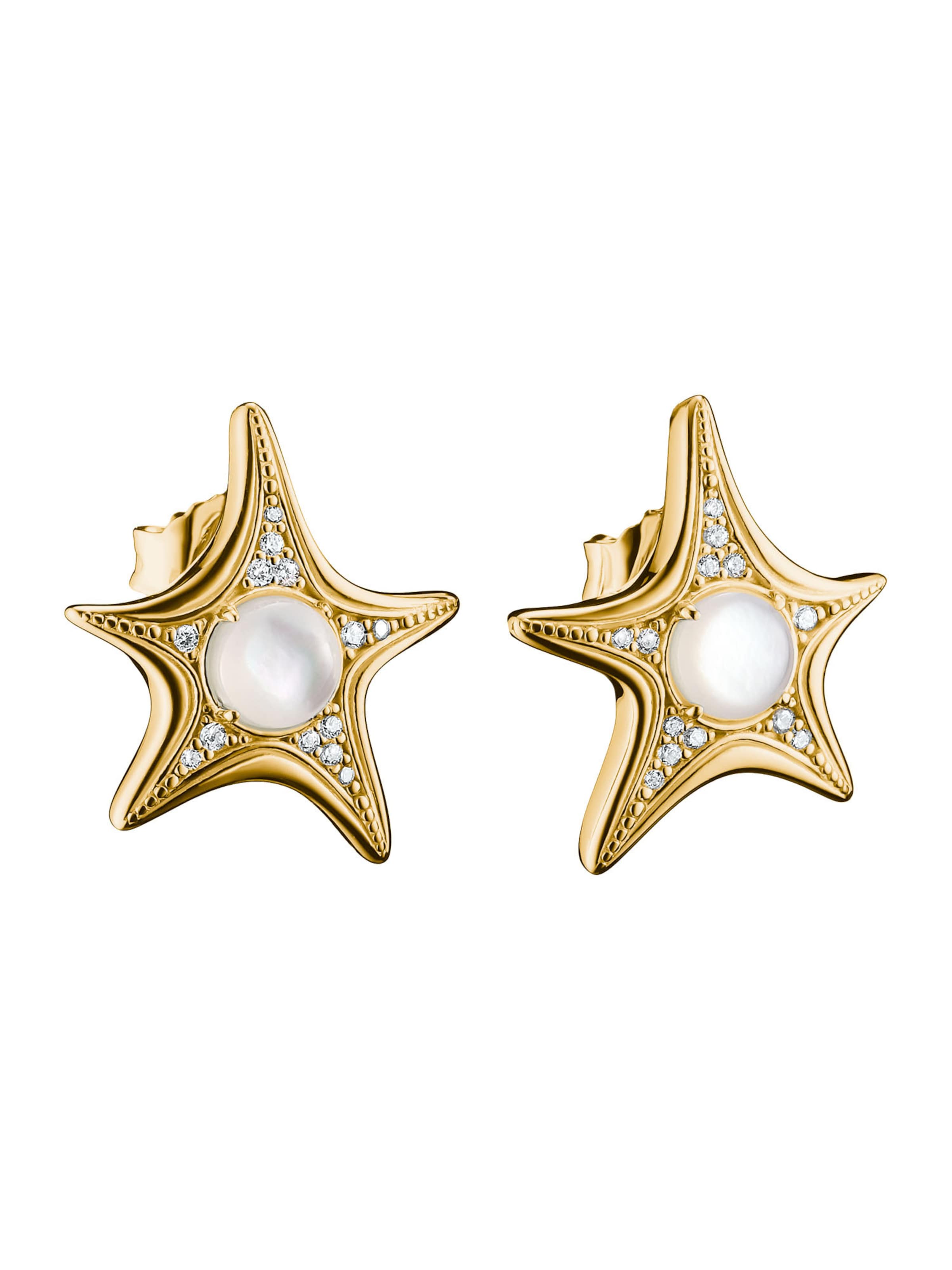Thomas Sabo Earrings in Gold: front