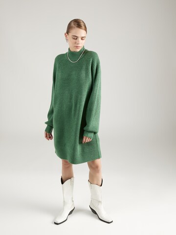 Noisy may - Vestido de malha 'TIMMY' em verde: frente