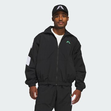 Veste de sport 'Anthony Edwards Foundation' ADIDAS PERFORMANCE en noir : devant
