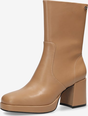 MEXX Ankle Boots 'Kiwi' in Brown: front