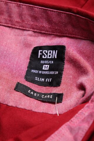 FSBN Button-down-Hemd M in Rot