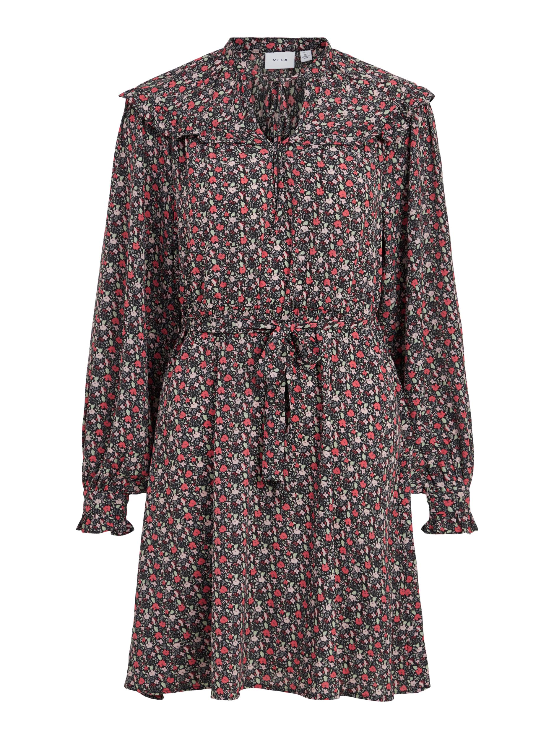 zuBla Taglie comode VILA Abito camicia Bonja in Nero zuBla Taglie comode VILA Abito camicia Bonja in Nero