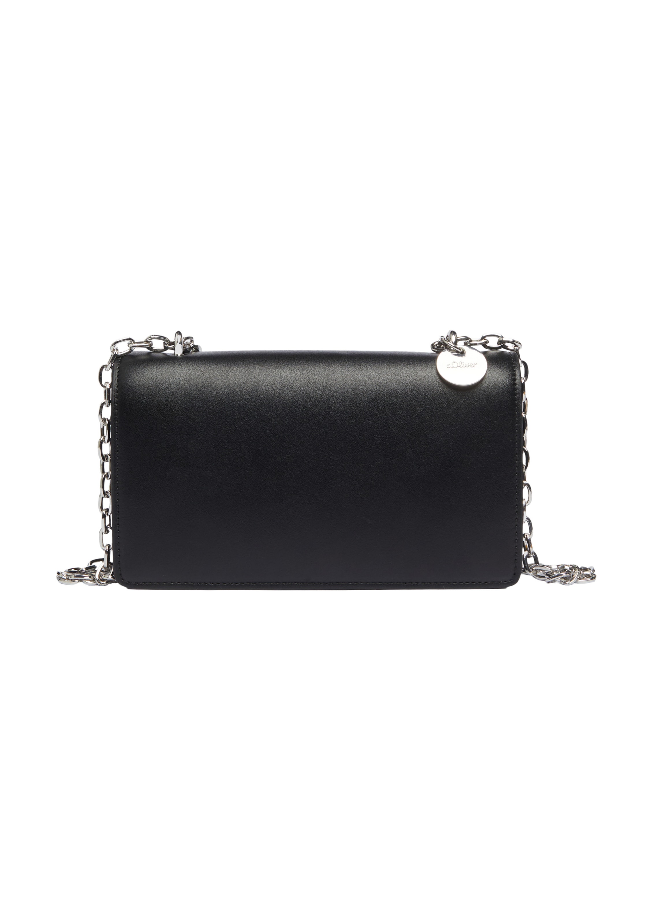s.Oliver Schultertasche in Schwarz: Vorderseite