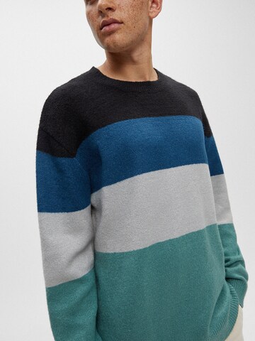 Pull&Bear Sweter w kolorze fioletowy
