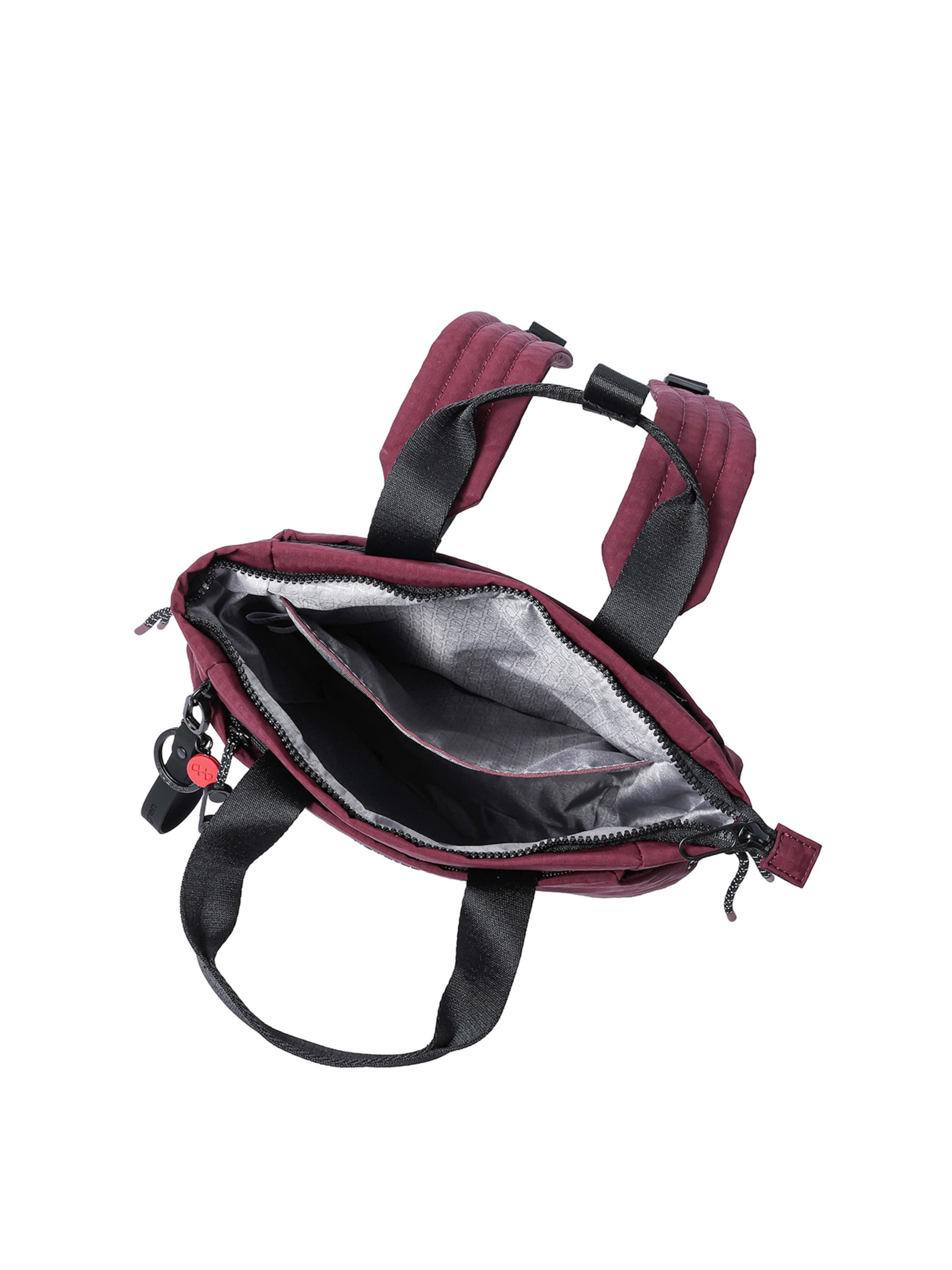 Hedgren Rugzak ' NORIO 6,98L ' in Rood: bovenkant