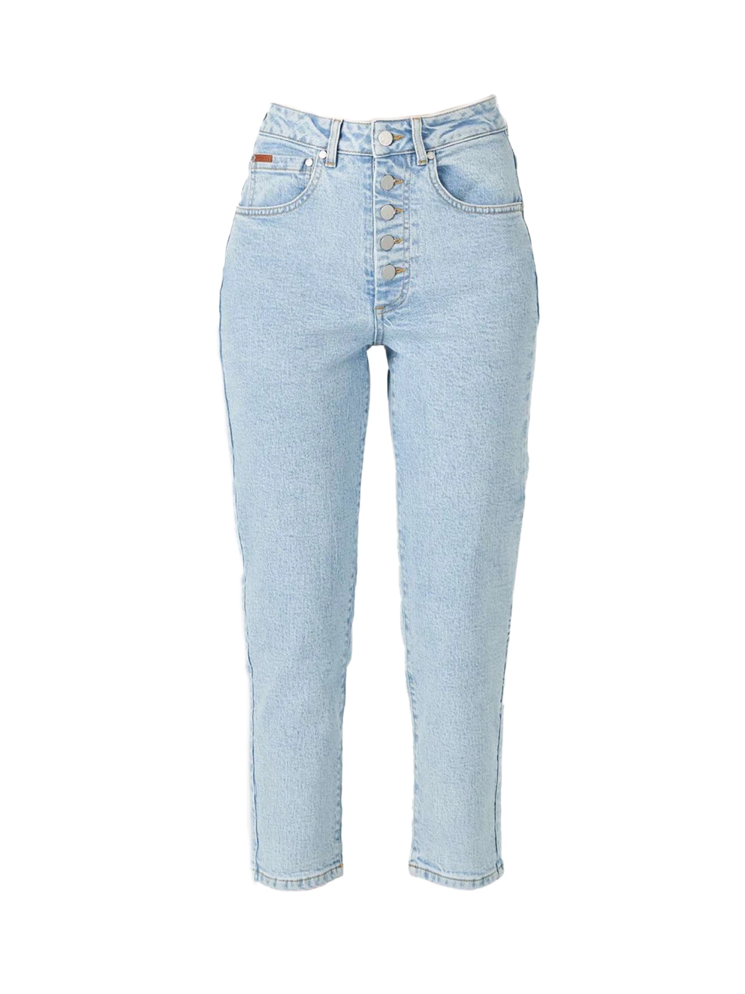 regular Jeans 'Momfit Jean' di No44 in blu: frontale
