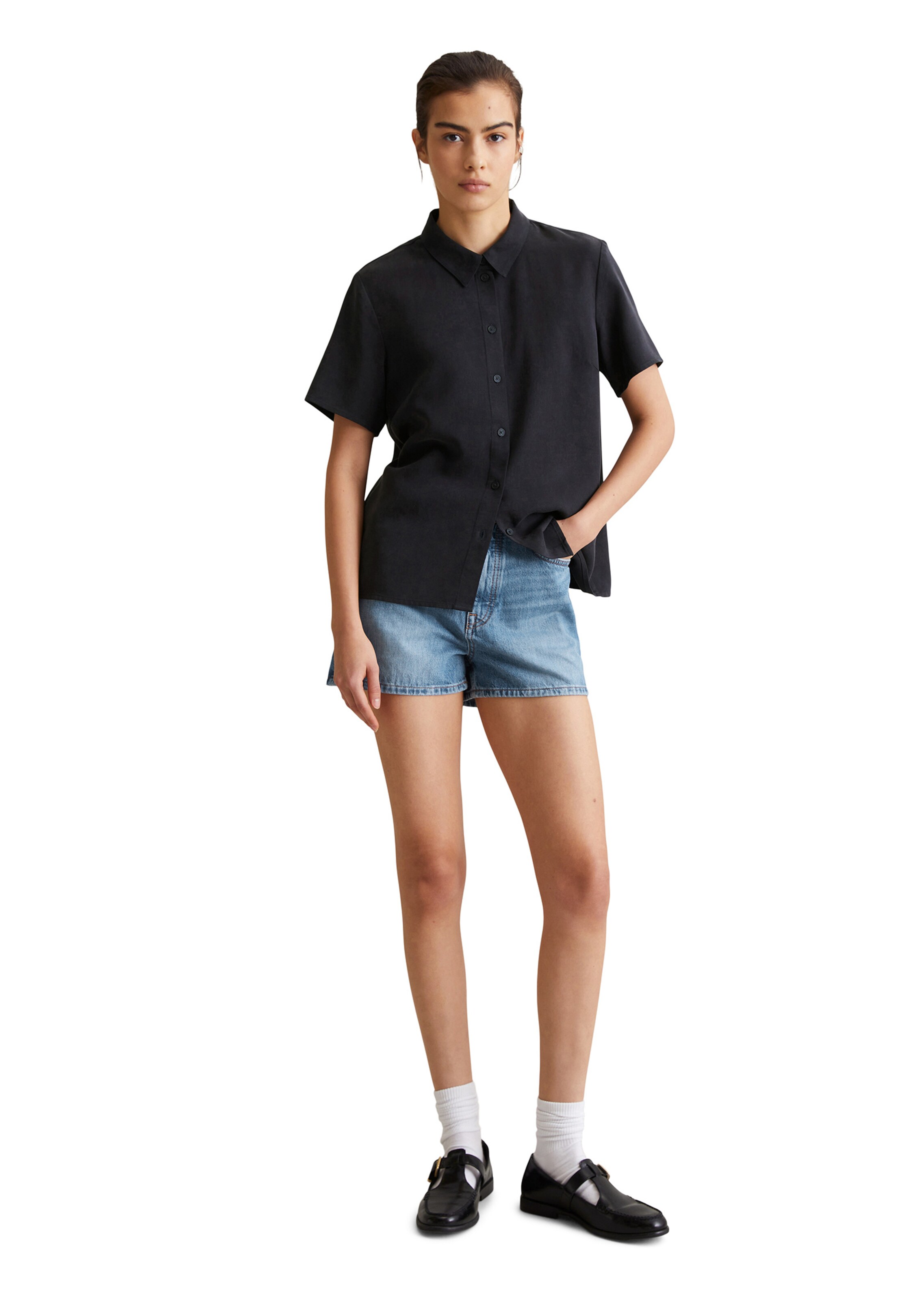 Marc O'Polo DENIM Blouse in Black