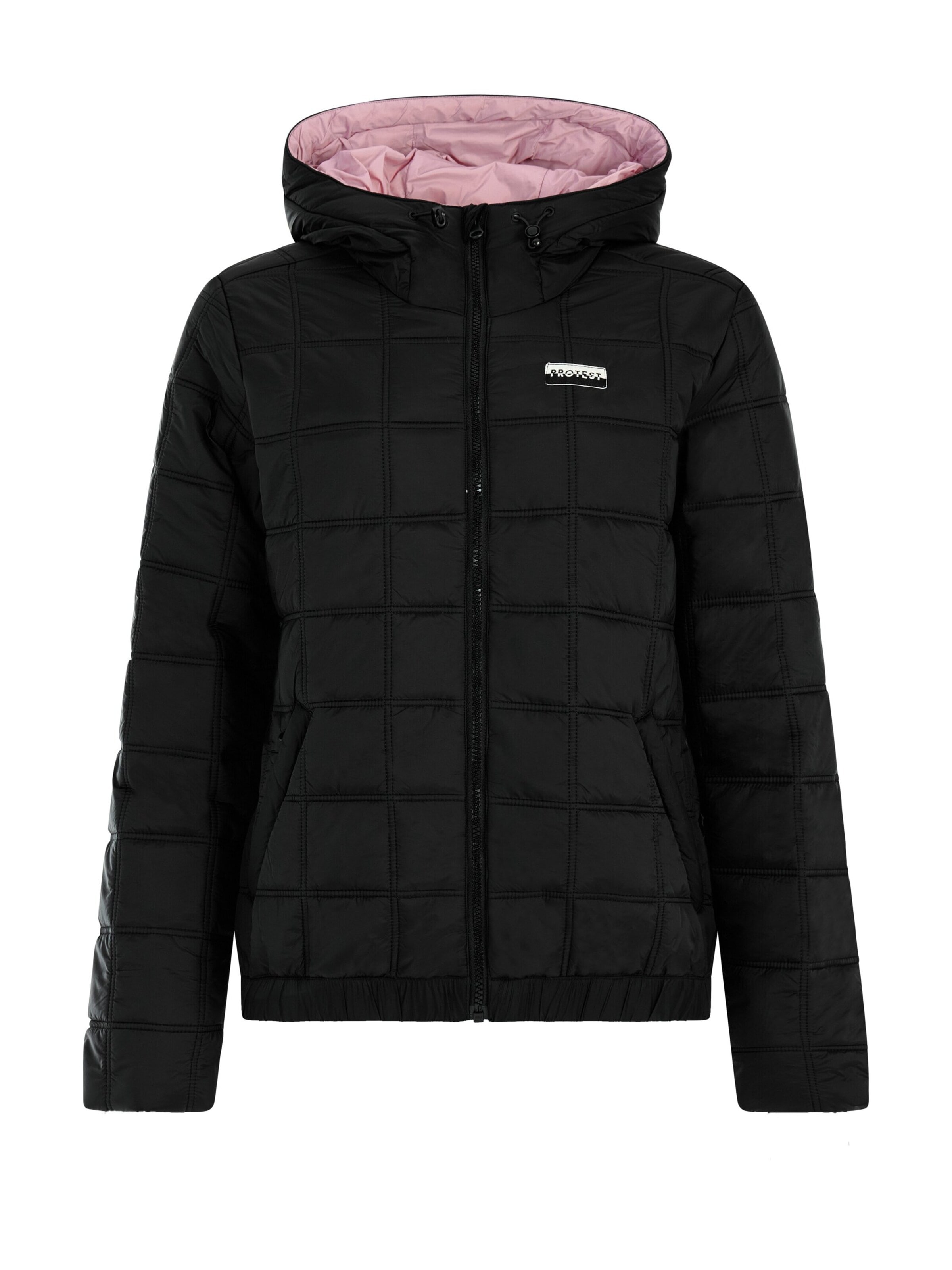 PROTEST Winter jacket 'PRTLeya' in Black: front
