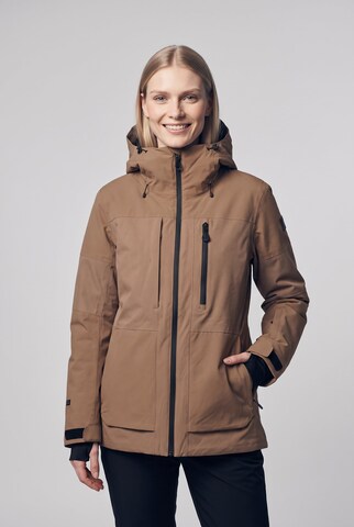 Giacca funzionale di ICEPEAK in beige: frontale
