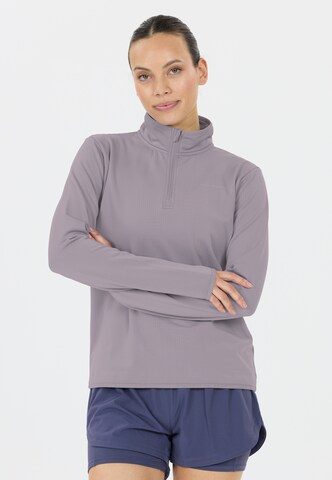 ENDURANCE Functioneel shirt 'Vironic' in Lila: voorkant