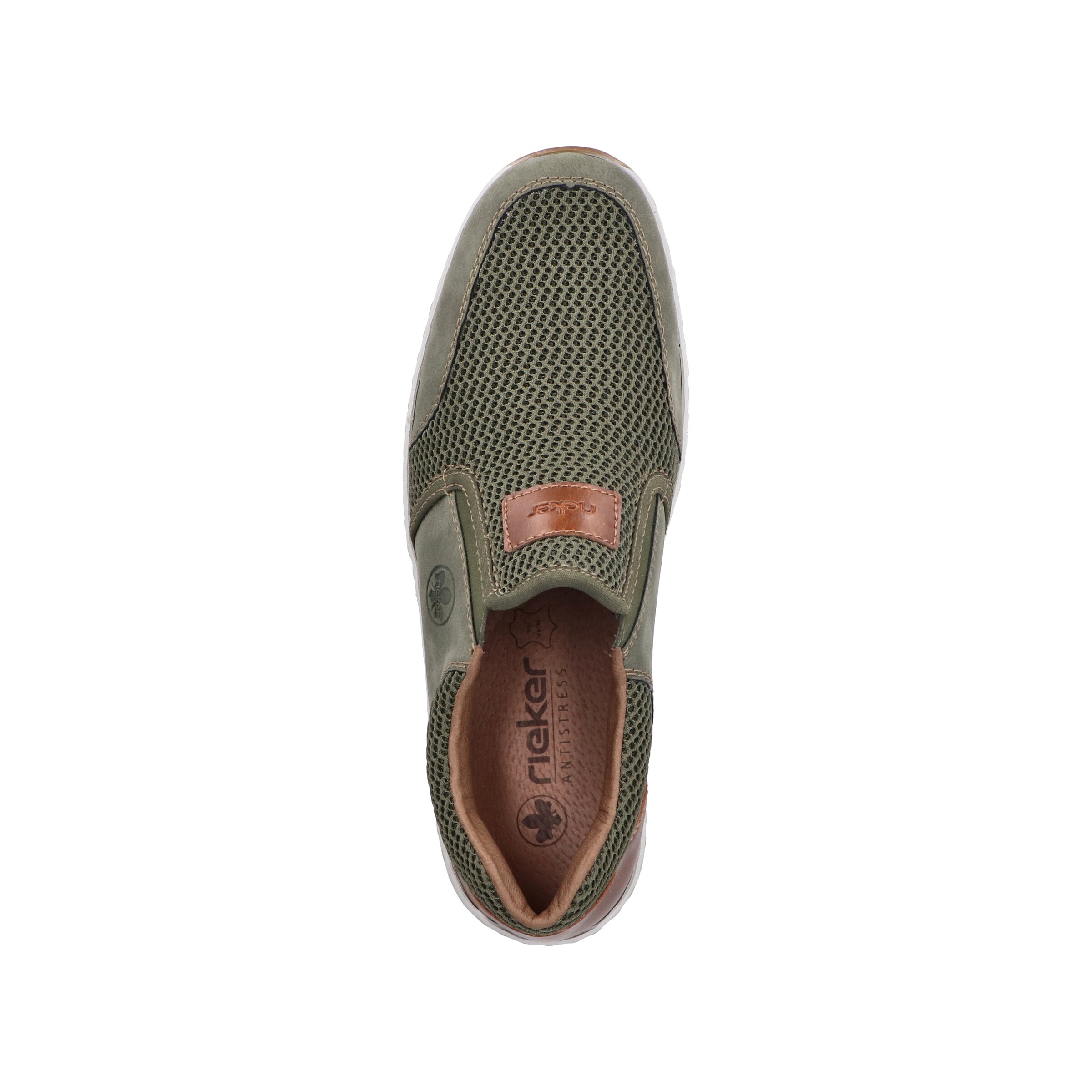 Slip on Rieker en vert