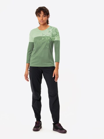 VAUDE Functioneel shirt 'Moab LS T V' in Groen