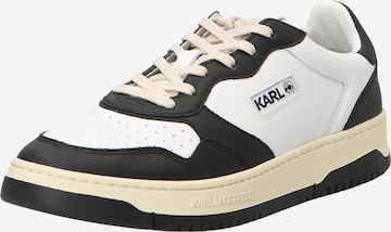 Karl Lagerfeld Sneakers laag in Zwart: voorkant
