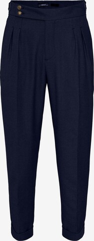 Coupe slim Pantalon à pince Antioch en bleu : devant