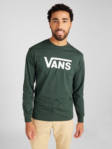 VANS Shirt 'Classic' in Green: front