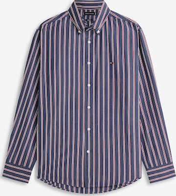 TOMMY HILFIGER Regular fit Overhemd 'Flex' in Blauw: voorkant