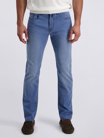 PIERRE CARDIN Tapered Jeans 'Lyon' in Blauw: voorkant