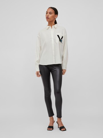 VILA - Skinny Leggings 'Hidy' em preto