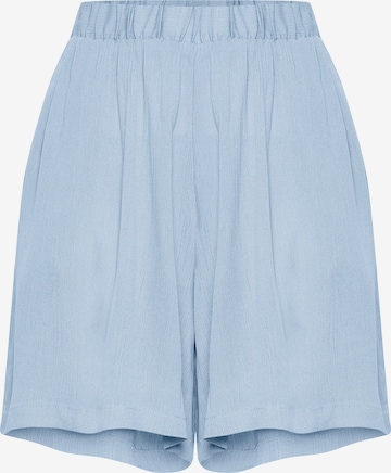 ICHI Loose fit Pants 'IHMARRAKECH' in Blue: front