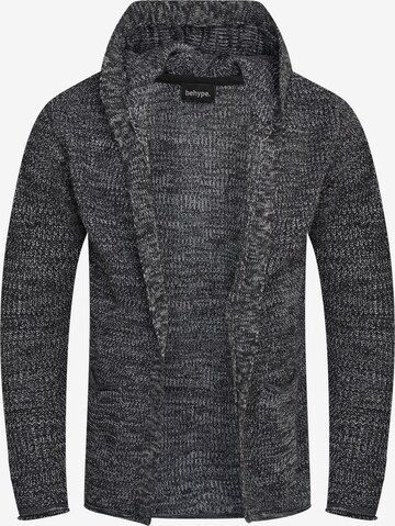 behype Knit Cardigan 'NELIAN' in Grey: front