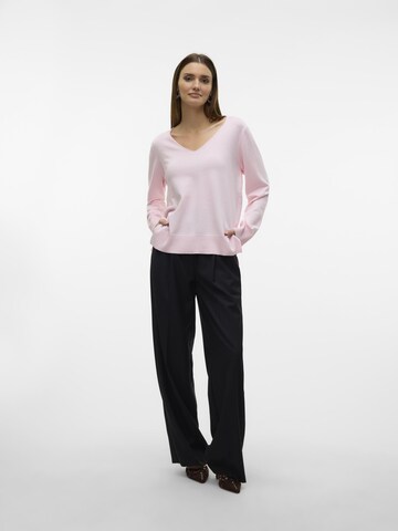 VERO MODA Trui 'VMSilje' in Roze