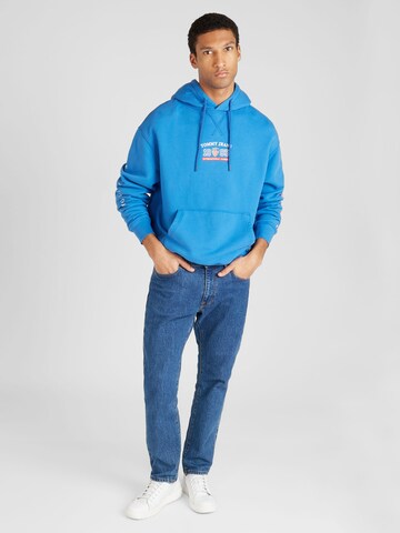 Tommy Jeans Mikina 'ARCHIVE GAMES' – modrá