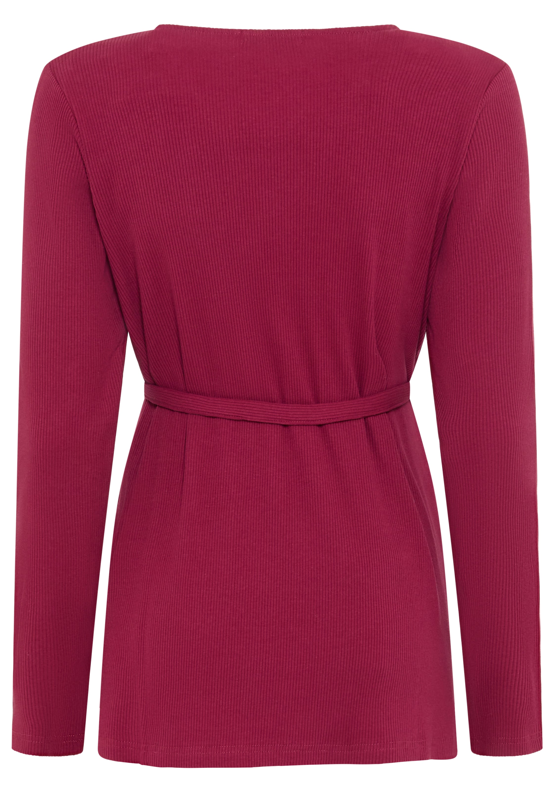 Neun Monate Shirt in Red