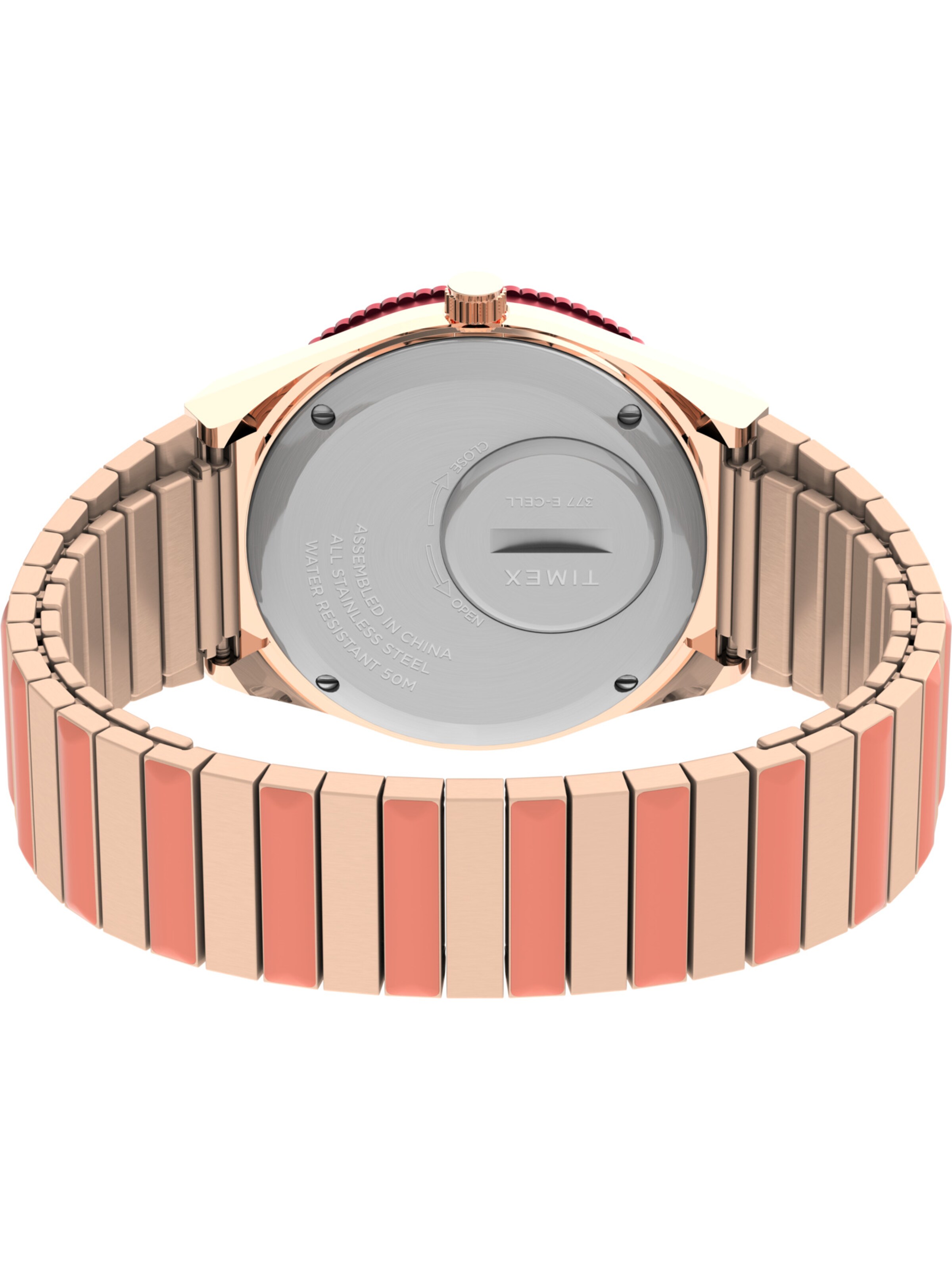 TIMEX Analog Watch 'DIVER INSPIRED' in Pink