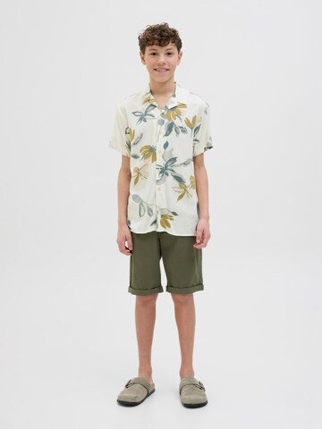 Jack & Jones Junior Comfort Fit Skjorte i hvid