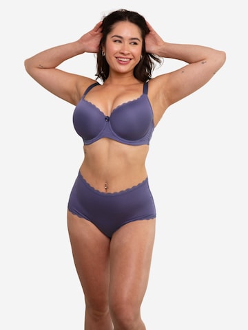 SugarShape T-shirt BH 'Conscious' in Lila: voorkant