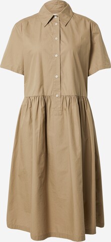 Robe-chemise Marc O'Polo en marron : devant