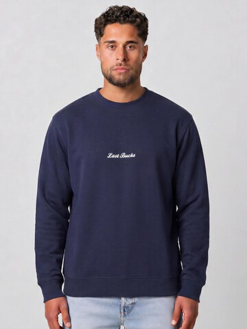 Pull-over 'Last Bucks | Signatue Sweater' Last Bucks en bleu
