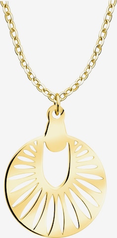 Sofia Milani Kette 'Sun Flower Circle' in Gold: Vorderseite