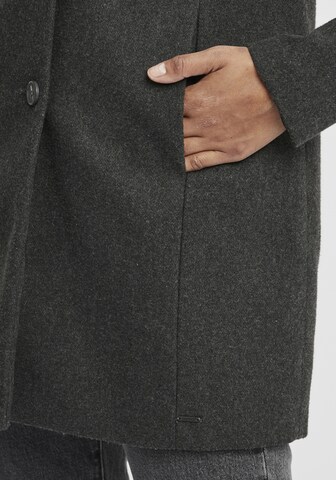Oxmo Between-Seasons Coat 'Hermy' in Grey