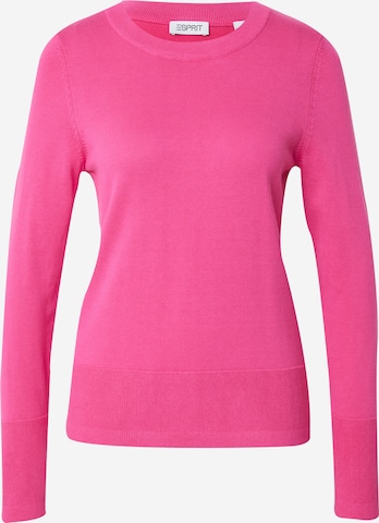 Pullover di ESPRIT in rosa: frontale