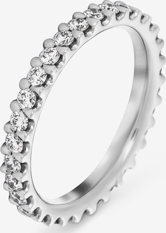 CHRIST Ring in Weiß: Vorderseite