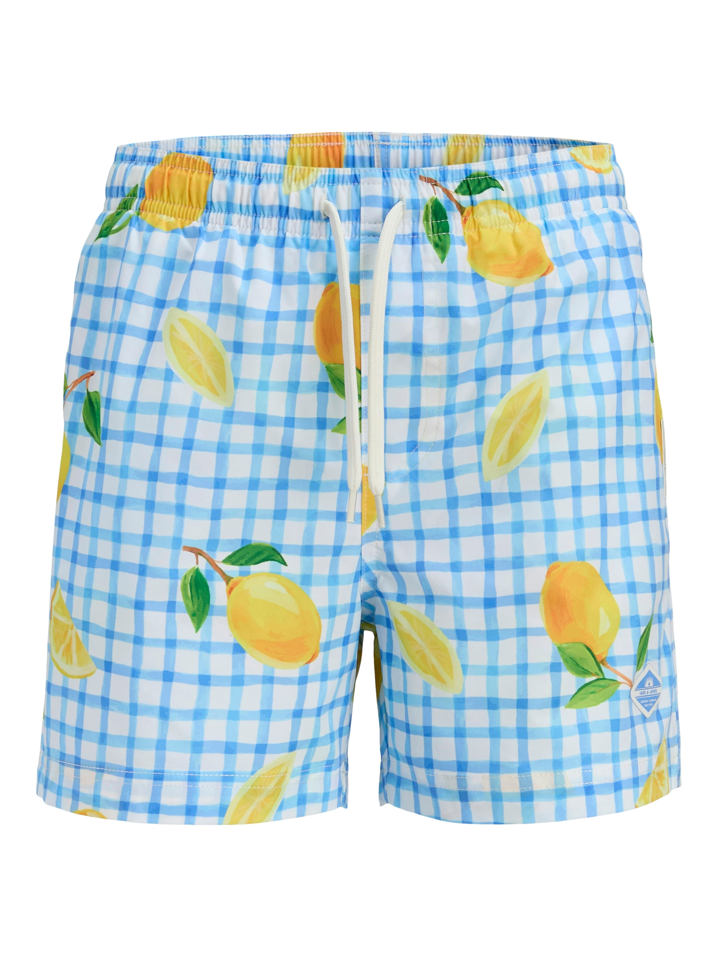 Jack & Jones Junior Board Shorts in Blue: front