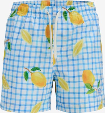 Jack & Jones Junior Board Shorts in Blue: front