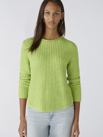 OUI Sweater 'NAOLIN' in Green: front