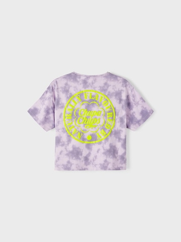 NAME IT Shirt 'MURRA CHUPACHUPS' in Purple