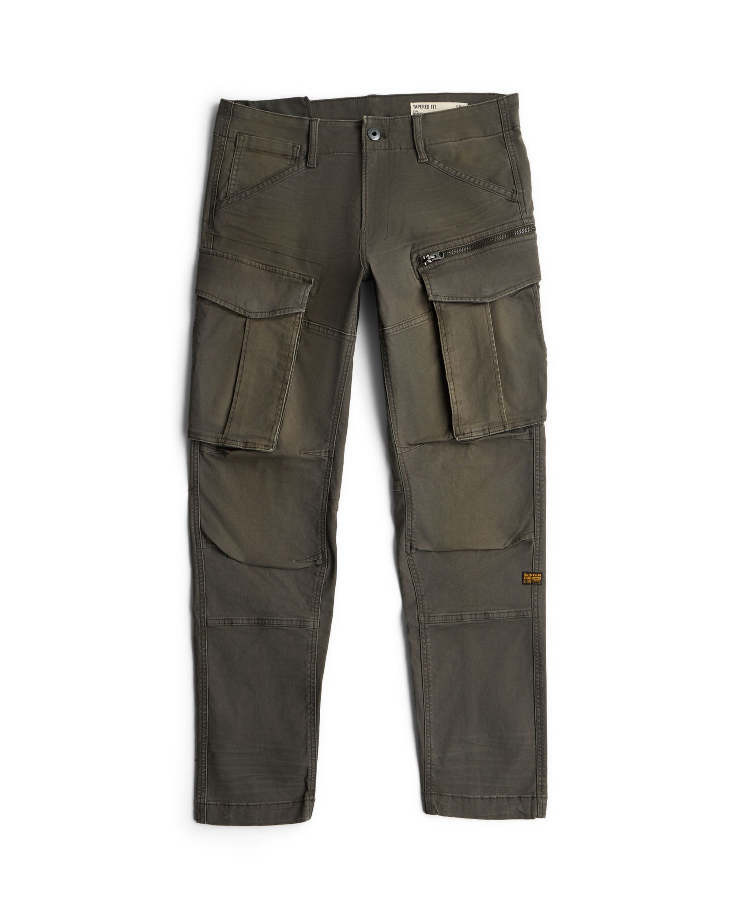 G-STAR Slimfit Cargobroek ' ' in Grijs: voorkant