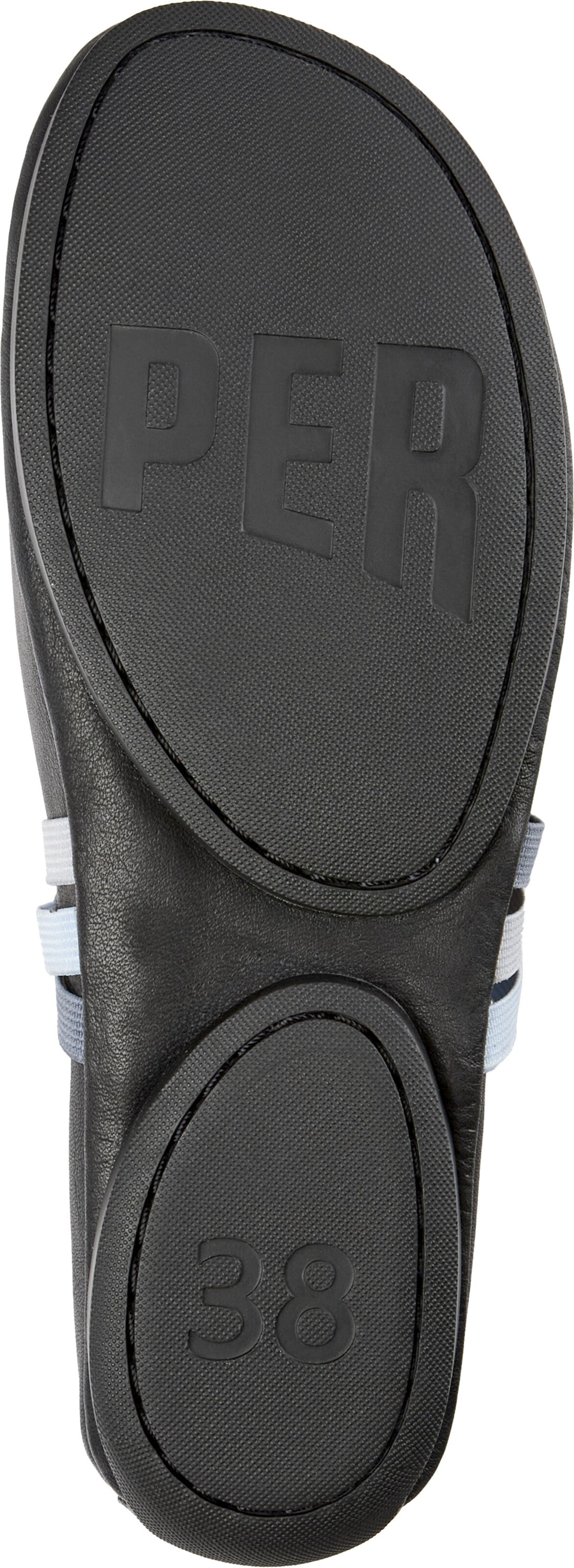 Ballerina con cinturino 'Right Nina' di CAMPER in nero