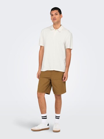 Only & Sons Shirt 'ONSKian' in White