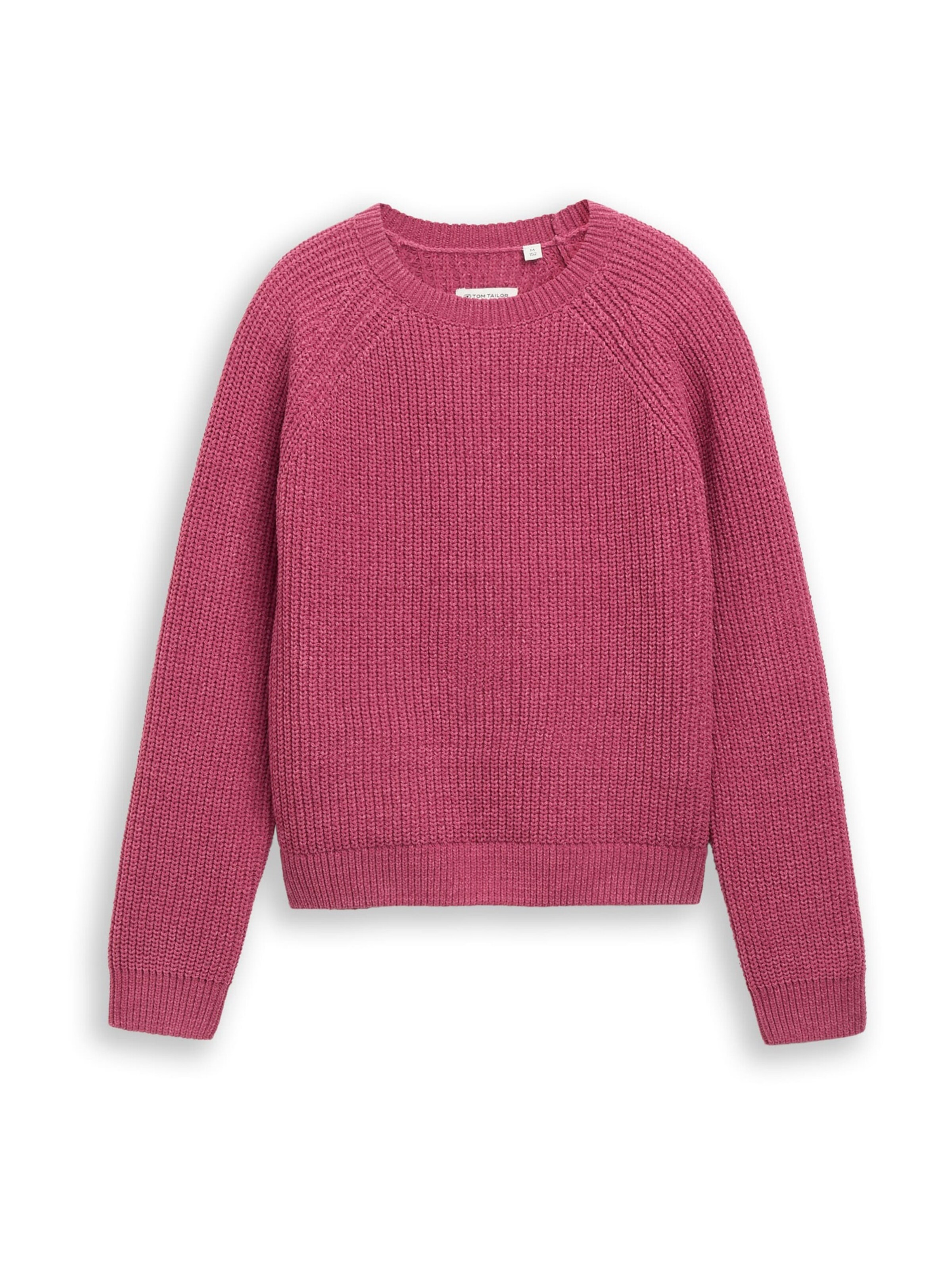 Pull-over TOM TAILOR en rose : devant