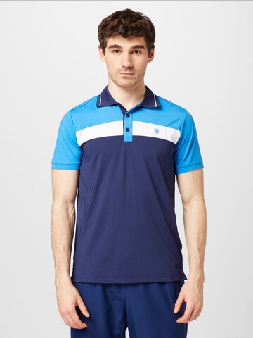 K-Swiss Performance Sportshirt in Blau: predná strana