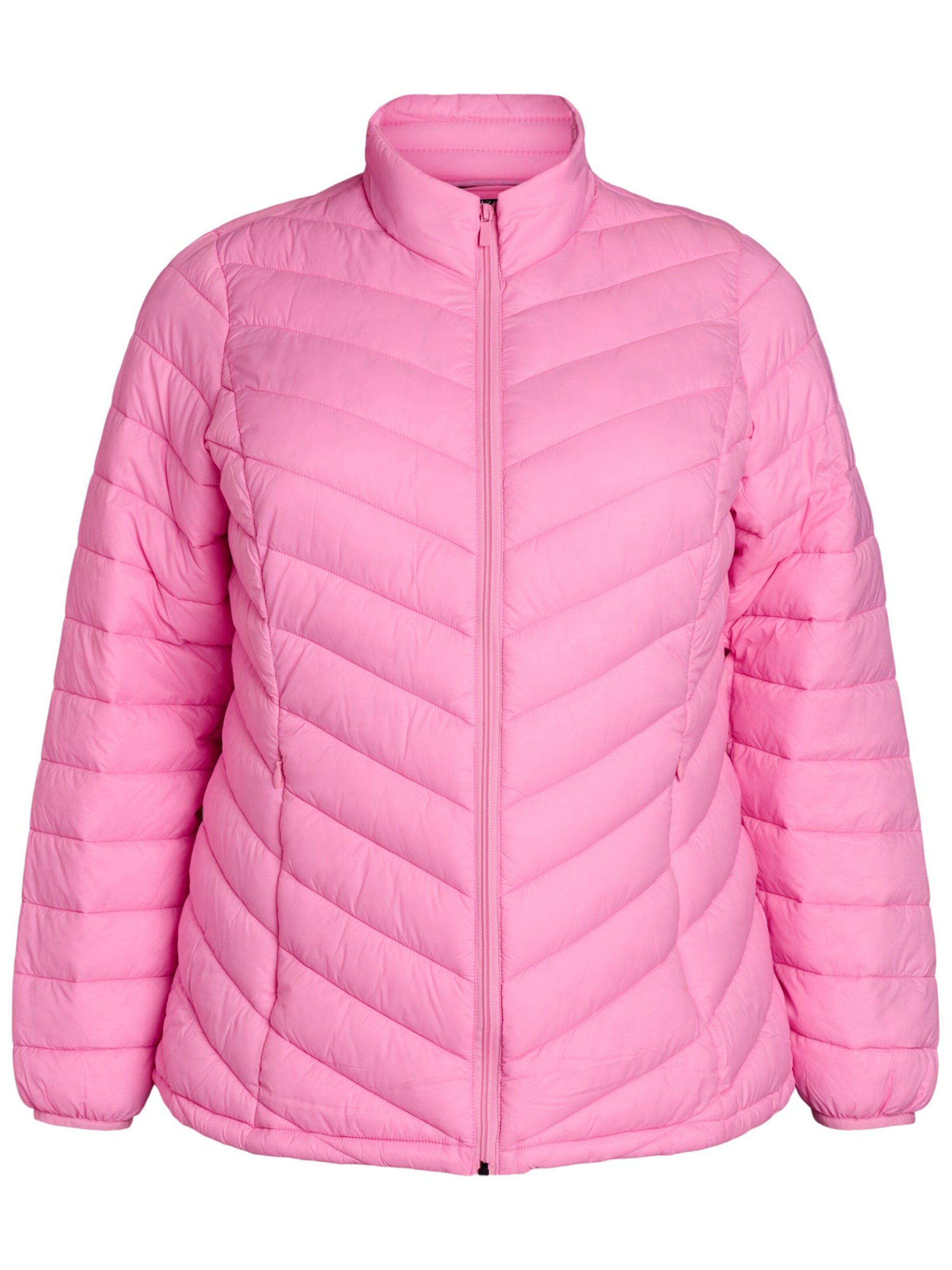 rozā Zizzi Ziemas jaka 'CASALLY': no priekšpuses