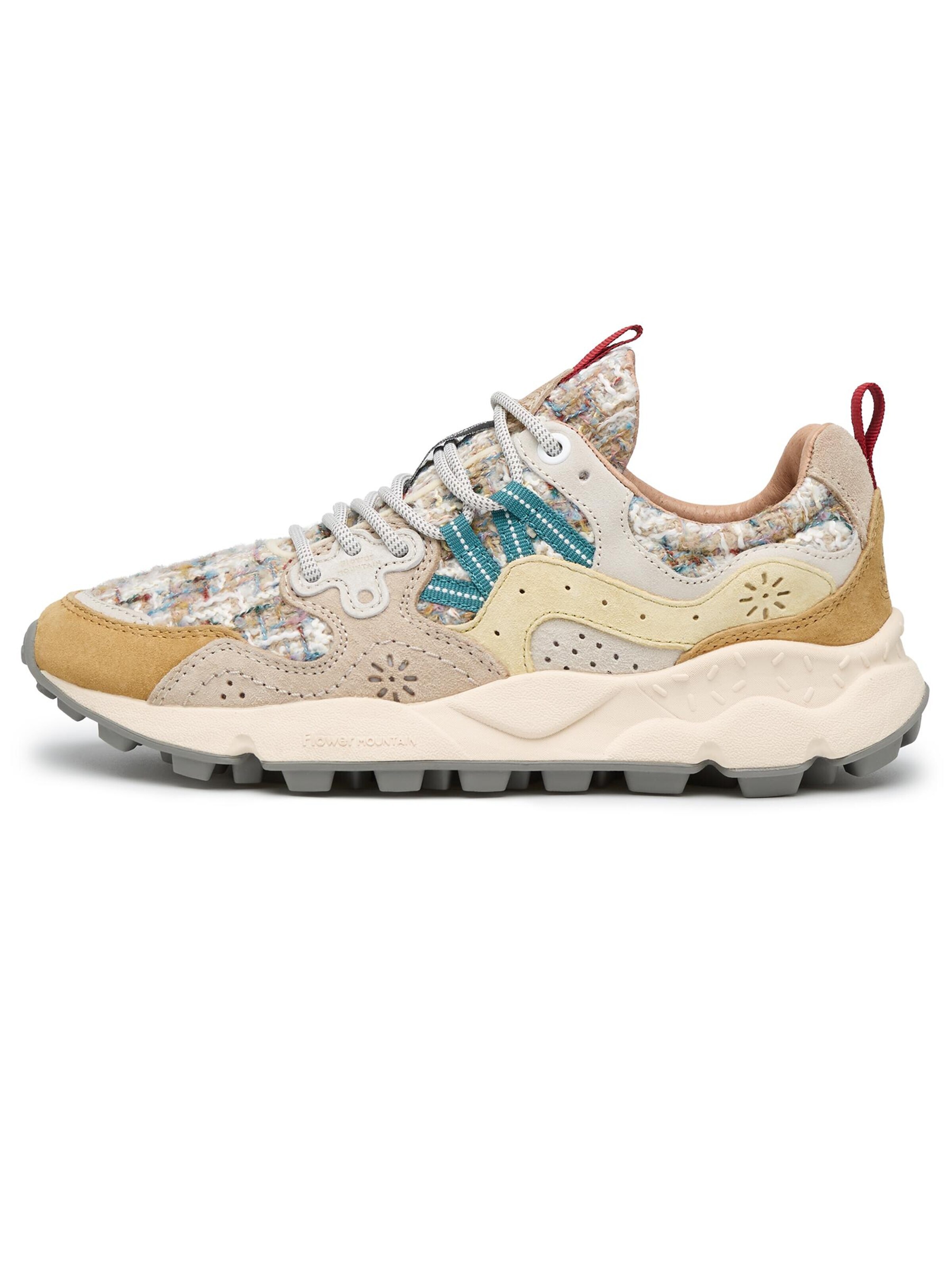 Flower Mountain Veterschoen 'YAMANO 3' in Beige: voorkant