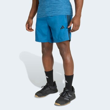 ADIDAS PERFORMANCE Regular Shorts in Blau: Vorderseite