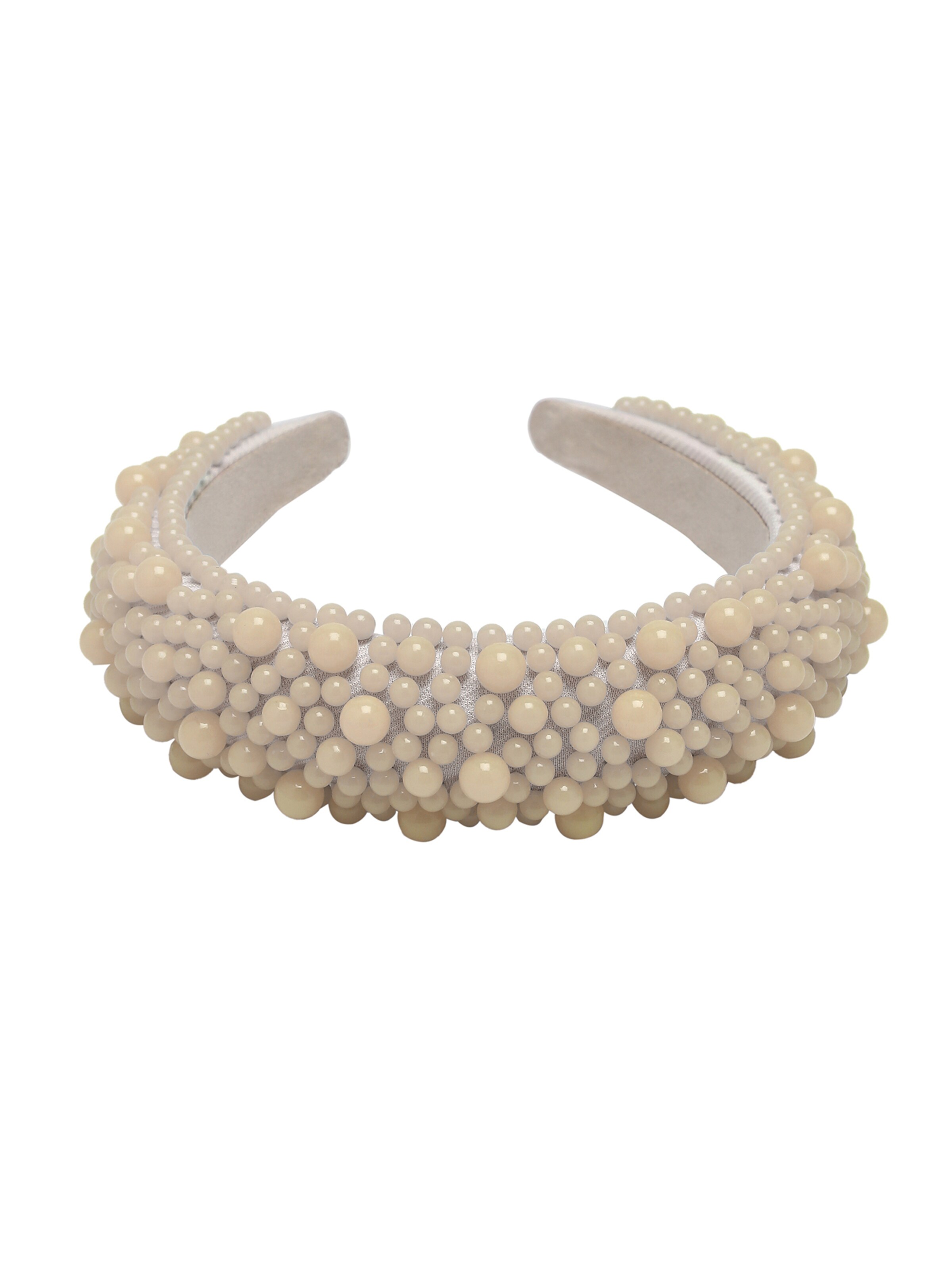 Ornamento per i capelli ' Prati ' di SOHI in bianco: frontale